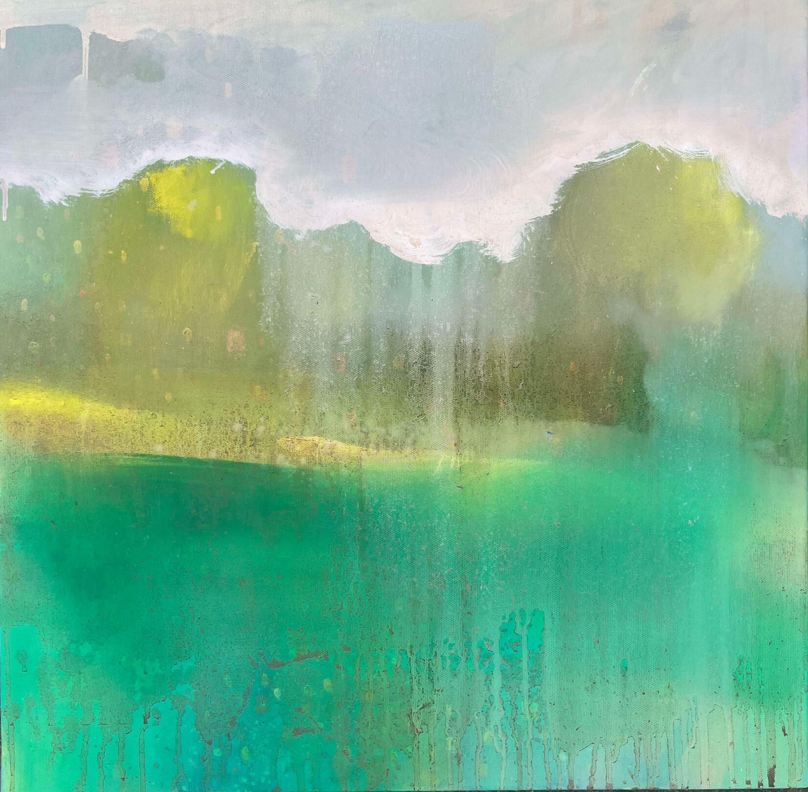 EARLY MIST 09 – 40x40 cm – $475 / ₪1,900