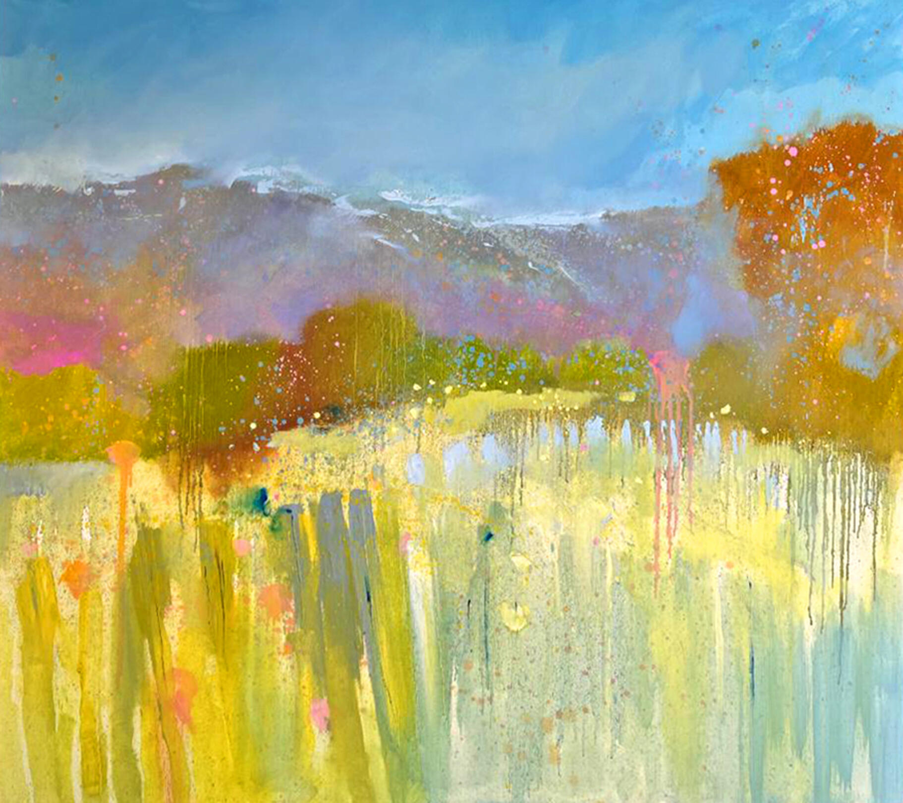 🔴 SOLD MOUNTAIN LIGHT 04 – 90x100 cm – $2100 / ₪7,000