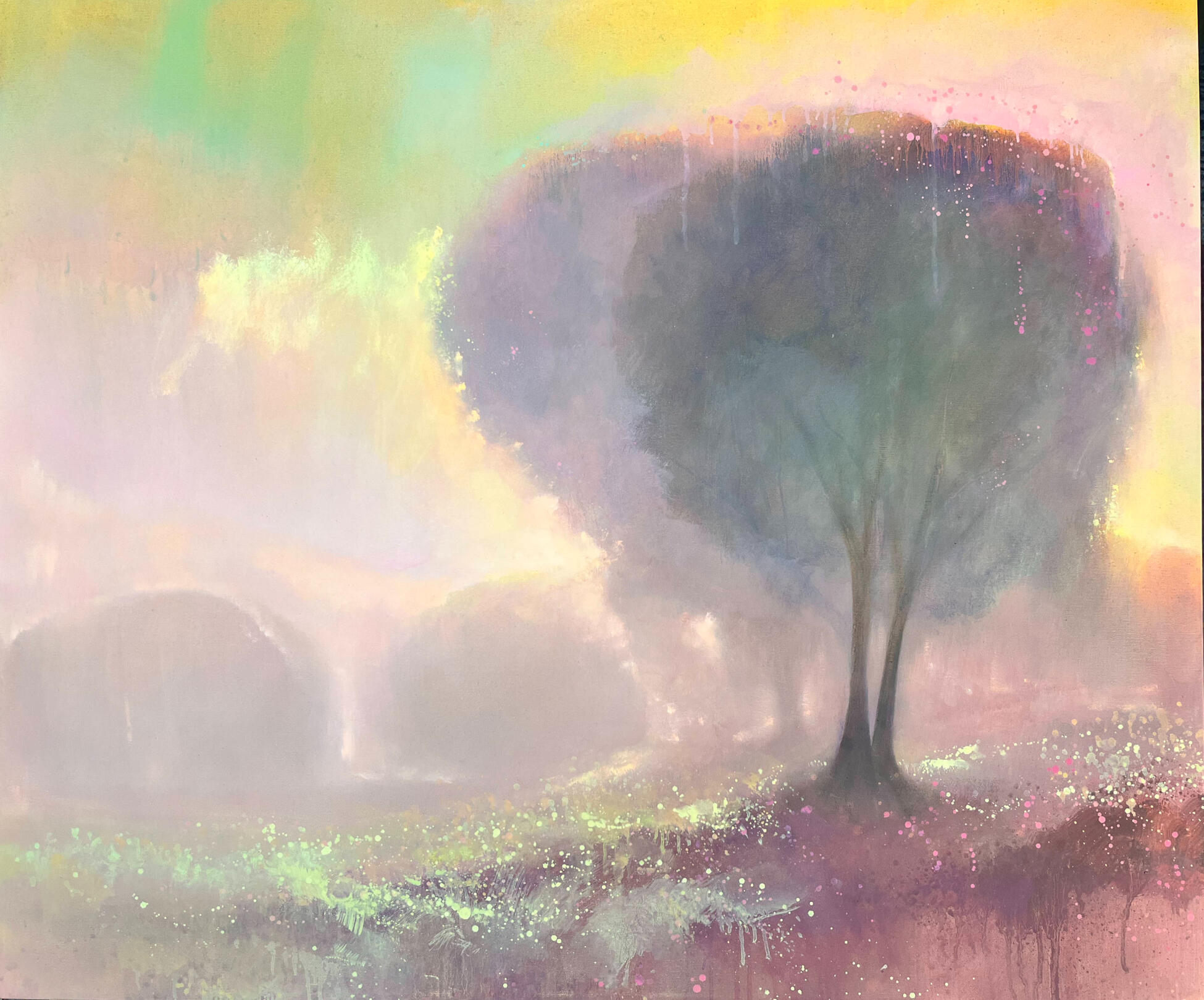 PRESENCE OF LIGHT 01 100x120cm $2000 / ₪6,650