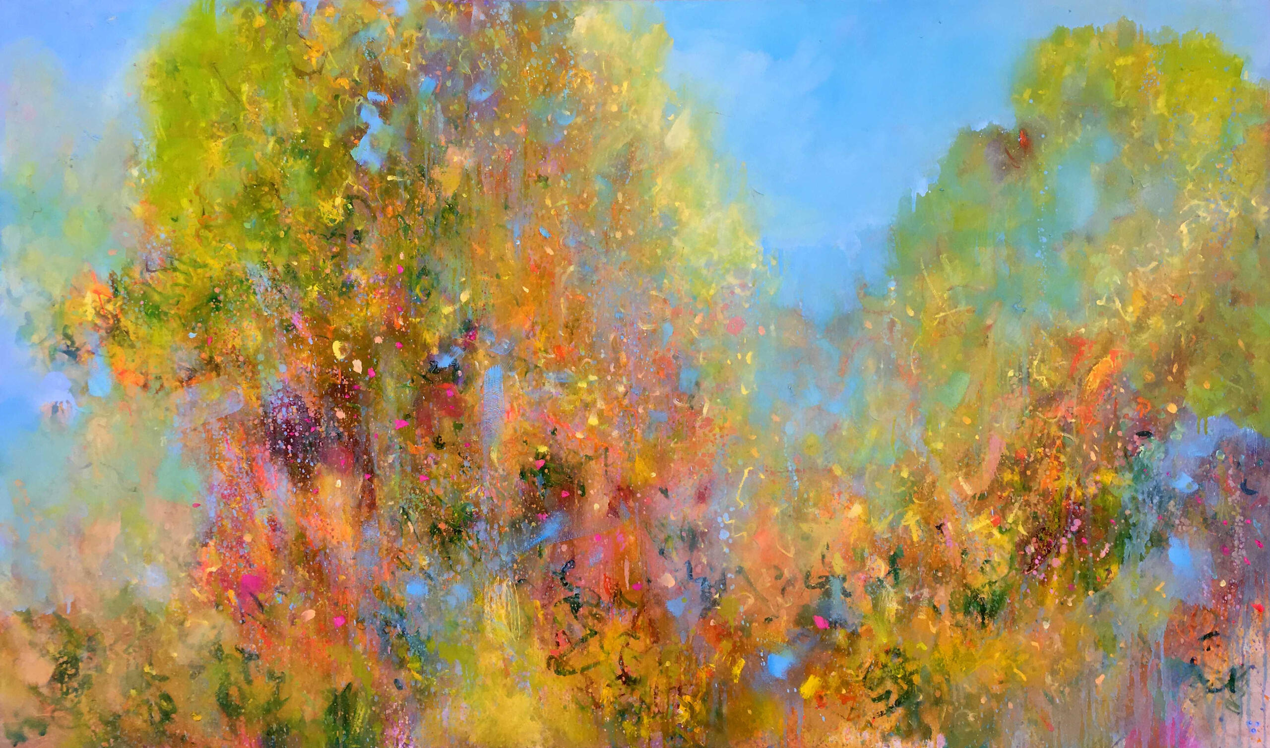 🔴 SOLD MOUNTAIN LIGHT 07 90x150cm