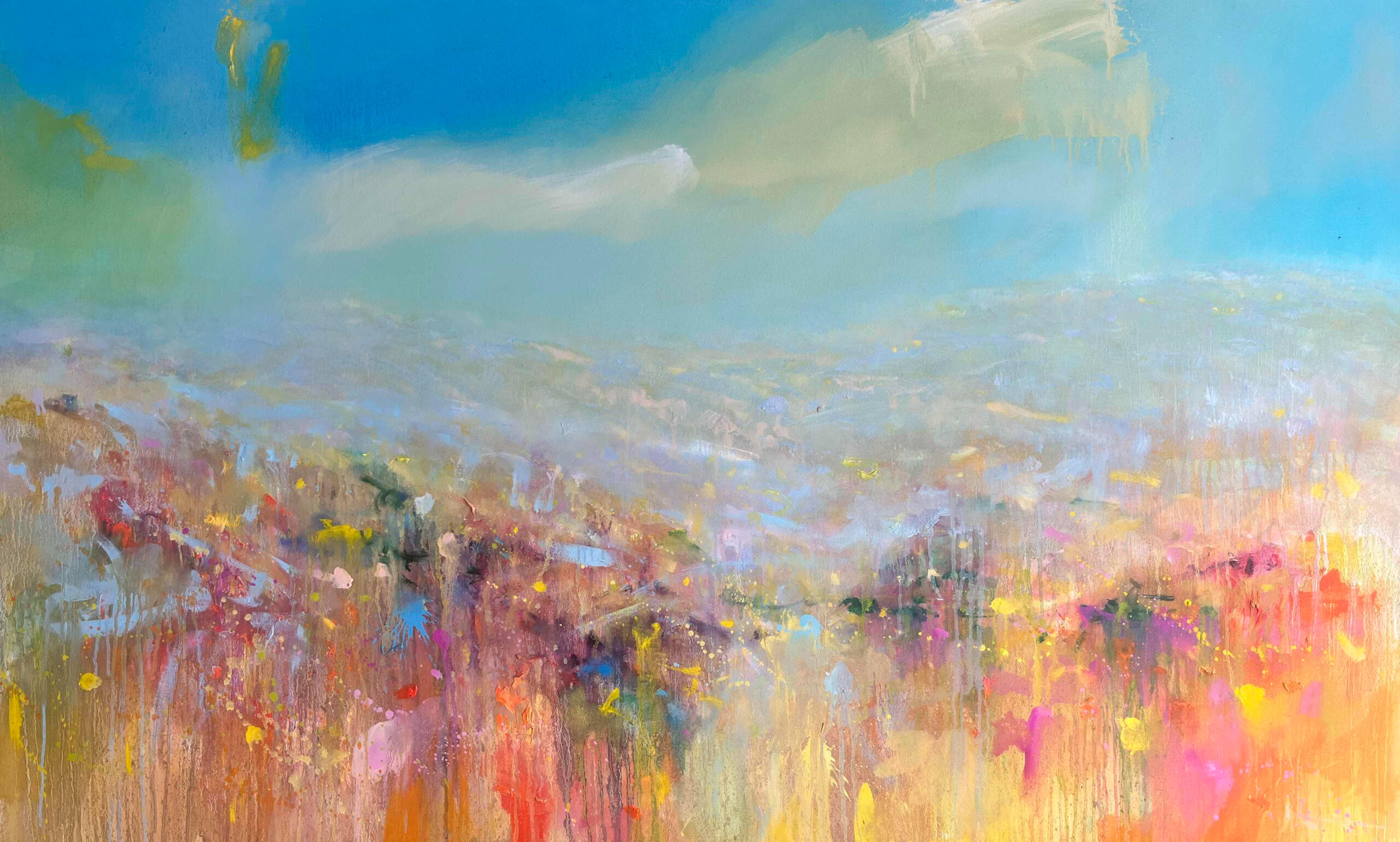 🔴 SOLD MOUNTAIN LIGHT 14 – 90x150 cm